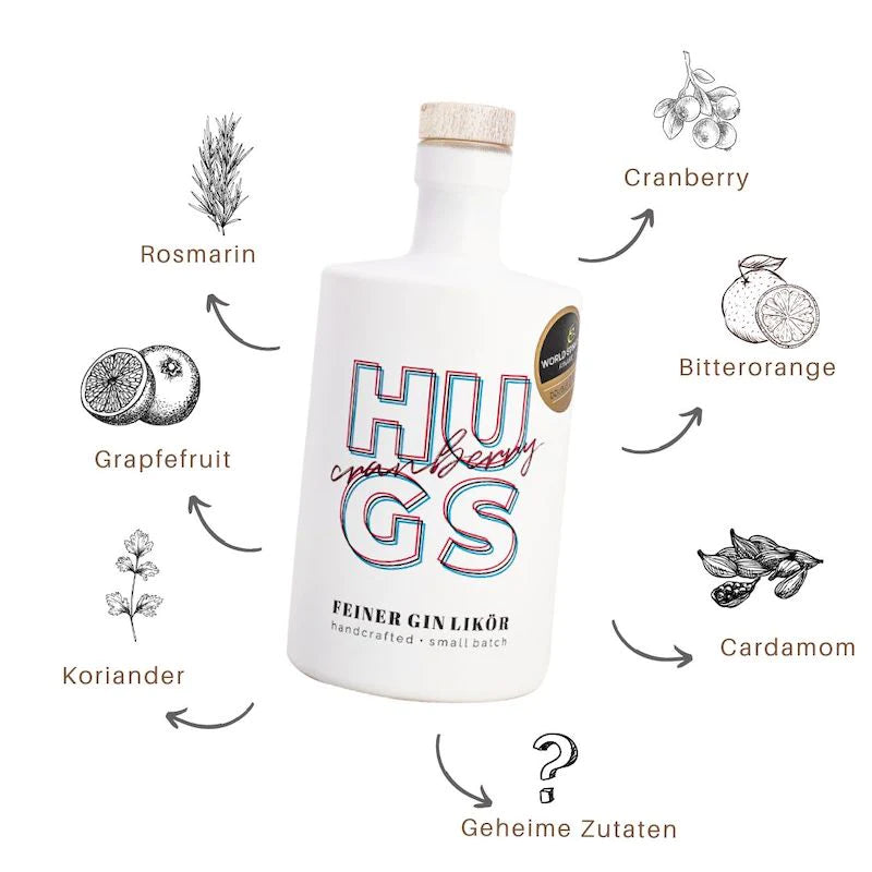 CRANBERRY – - SPRITZ HUGS GIN Cutura Distillery